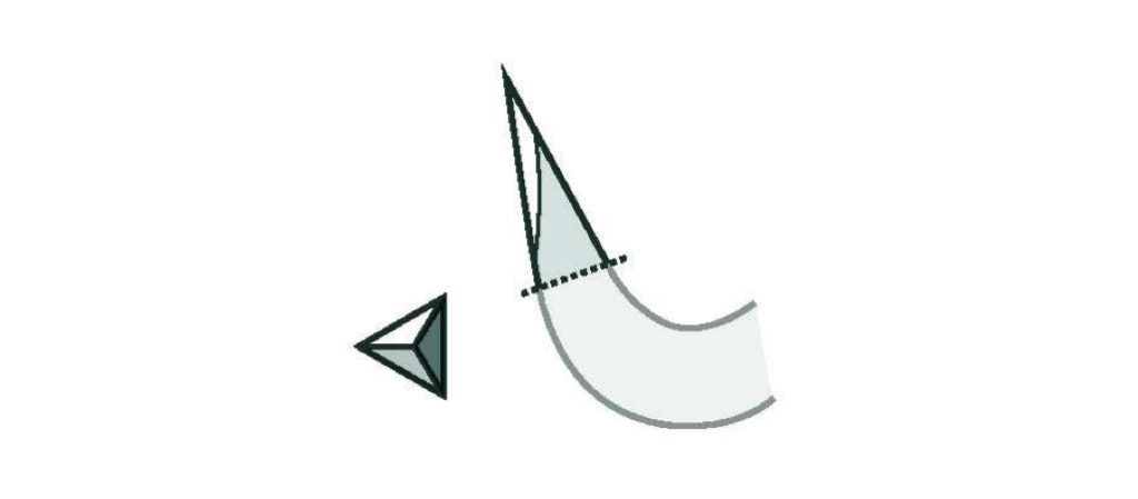 Filing the lifting hook